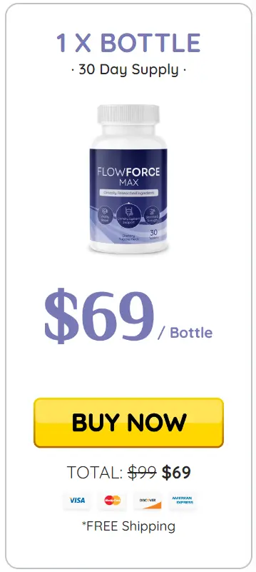 Buy FlowForce Max 1 Bottle
